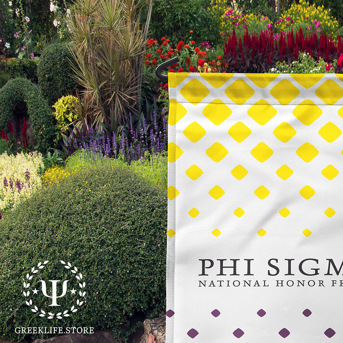 Phi Sigma Pi Garden Flags