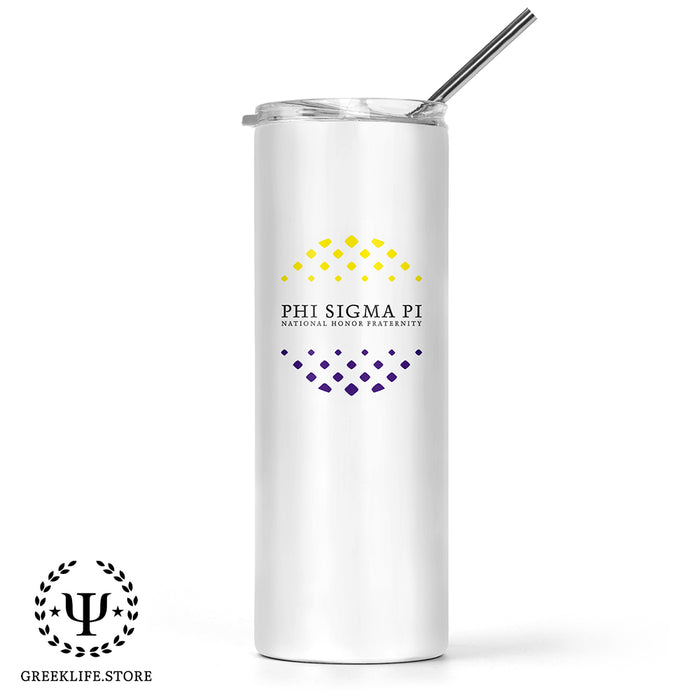 Phi Sigma Pi Stainless Steel Skinny Tumbler 20 OZ