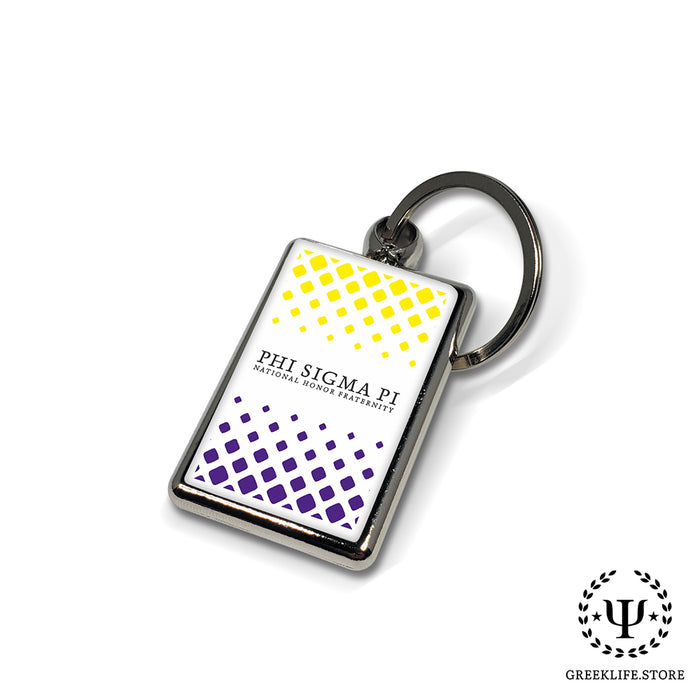 Phi Sigma Pi Keychain Rectangular