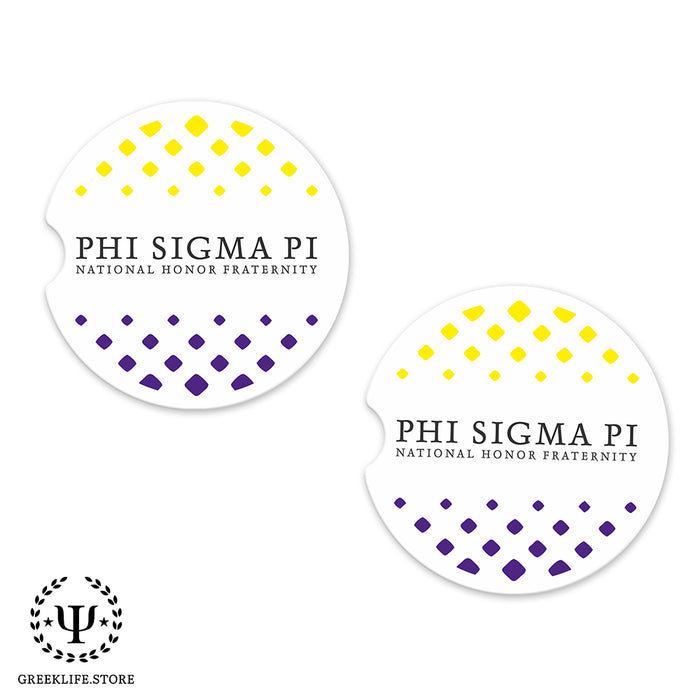 Phi Sigma Pi Car Cup Holder Coaster (Set of 2)