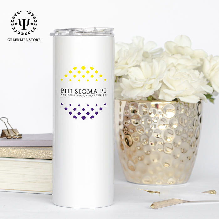 Phi Sigma Pi Stainless Steel Skinny Tumbler 20 OZ