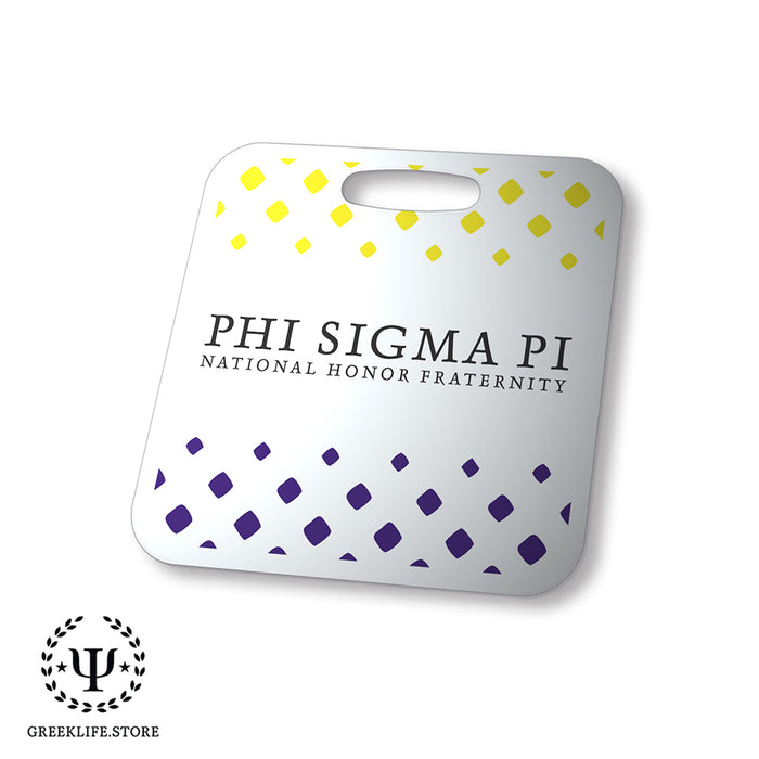 Phi Sigma Pi Luggage Bag Tag (square)