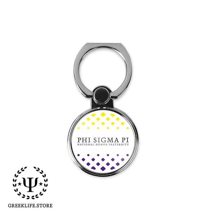 Phi Sigma Pi Ring Stand Phone Holder (round)