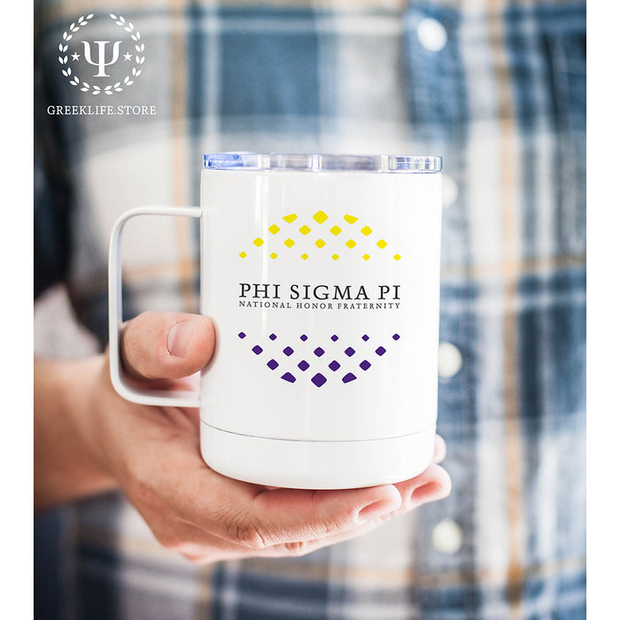 Phi Sigma Pi Stainless Steel Travel Mug 13 OZ