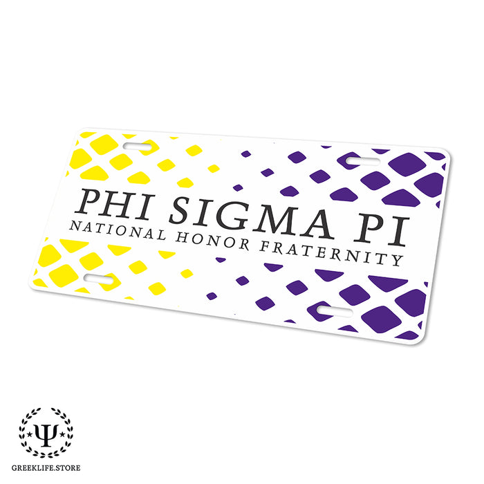 Phi Sigma Pi Decorative License Plate