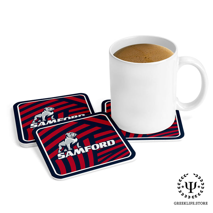 Samford University Beverage Coasters Square (Set of 4)