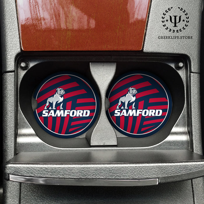 Samford University Car Cup Holder Coaster (Set of 2)