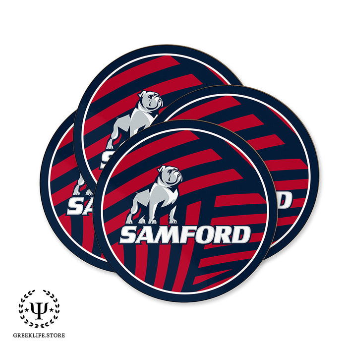 Samford University Beverage coaster round (Set of 4)