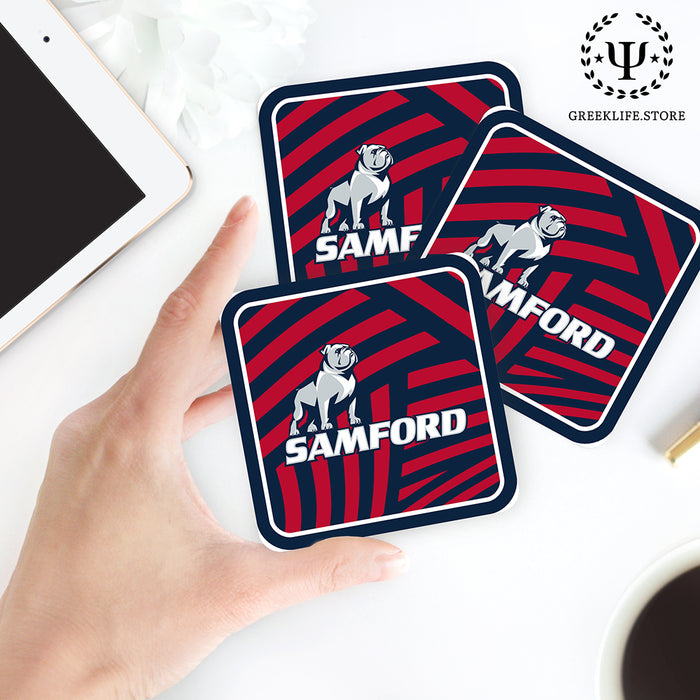 Samford University Beverage Coasters Square (Set of 4)