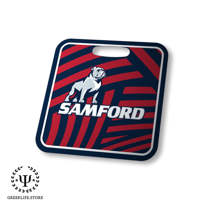 Samford University Luggage Bag Tag (square)