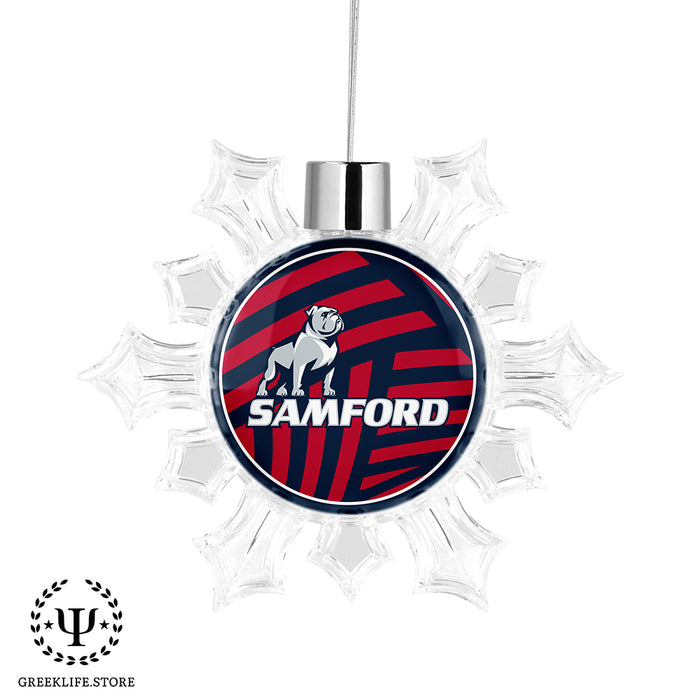 Samford University Christmas Ornament - Snowflake