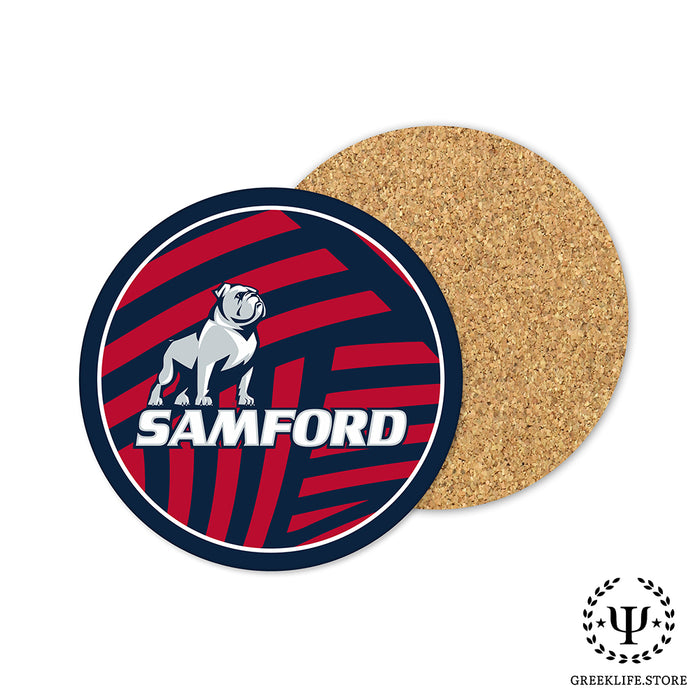 Samford University Beverage coaster round (Set of 4)