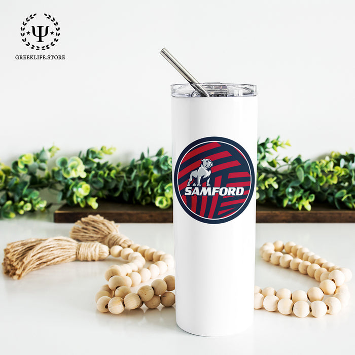 Samford University Stainless Steel Skinny Tumbler 20 OZ