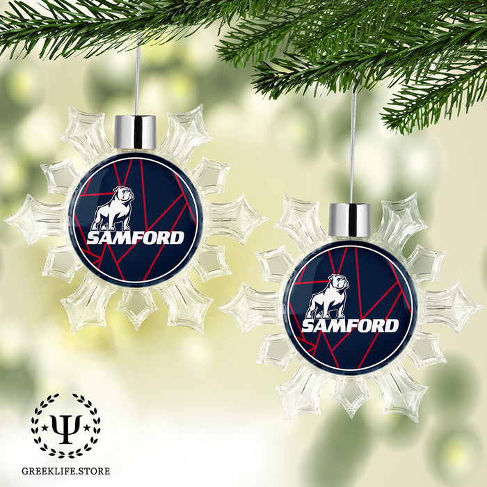 Samford University Christmas Ornament - Snowflake