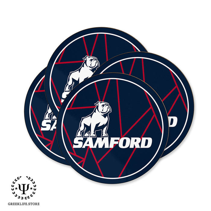 Samford University Beverage coaster round (Set of 4)