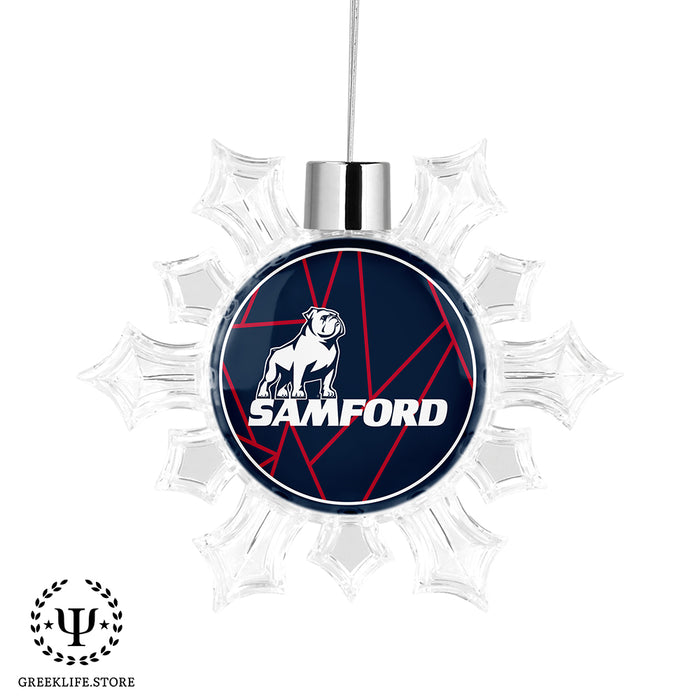 Samford University Christmas Ornament - Snowflake