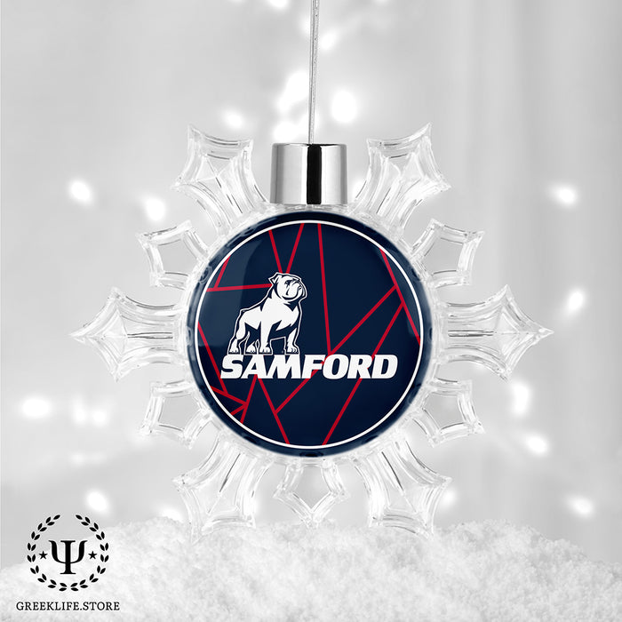 Samford University Christmas Ornament - Snowflake