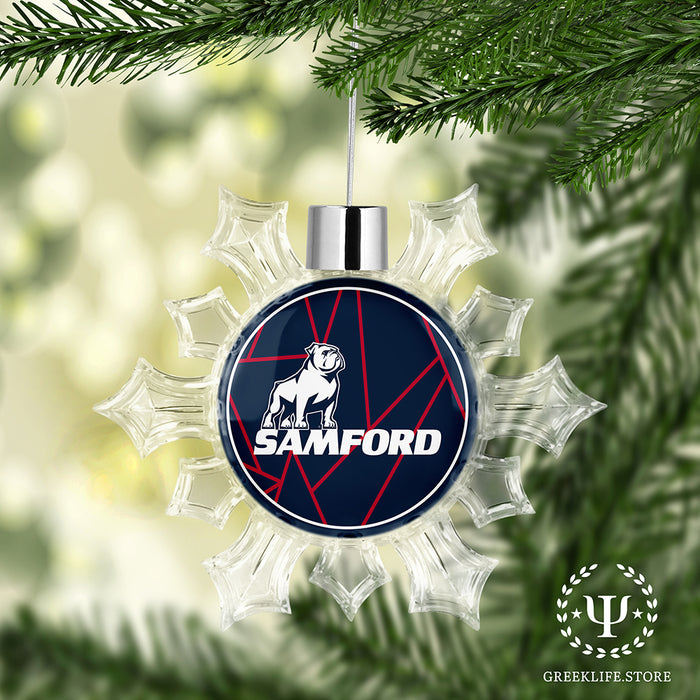 Samford University Christmas Ornament - Snowflake