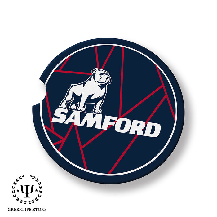 Samford University Car Cup Holder Coaster (Set of 2)