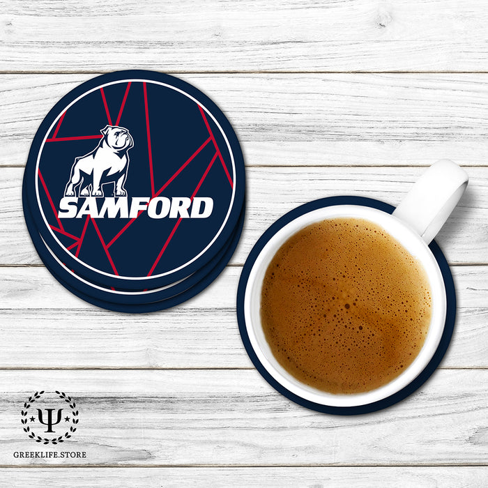 Samford University Beverage coaster round (Set of 4)