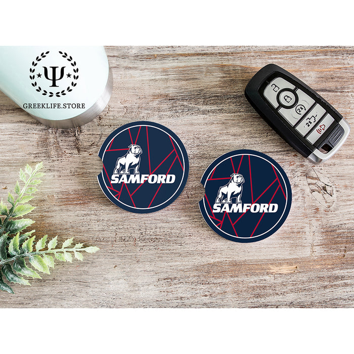 Samford University Car Cup Holder Coaster (Set of 2)