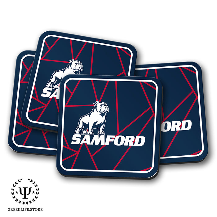 Samford University Beverage Coasters Square (Set of 4)