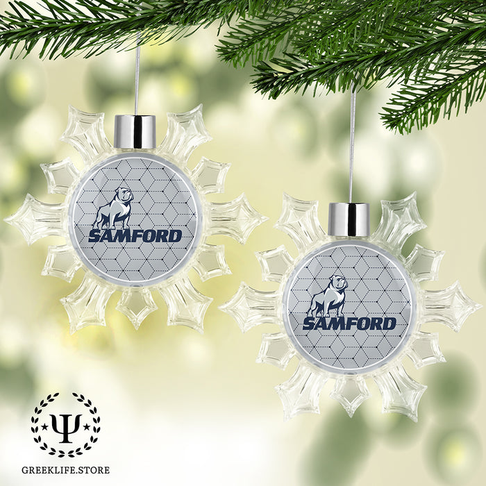 Samford University Christmas Ornament - Snowflake