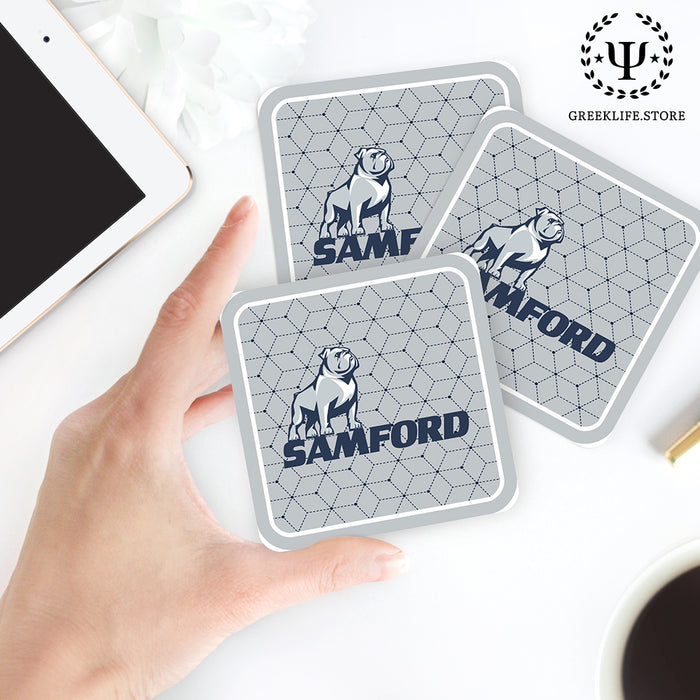 Samford University Beverage Coasters Square (Set of 4)