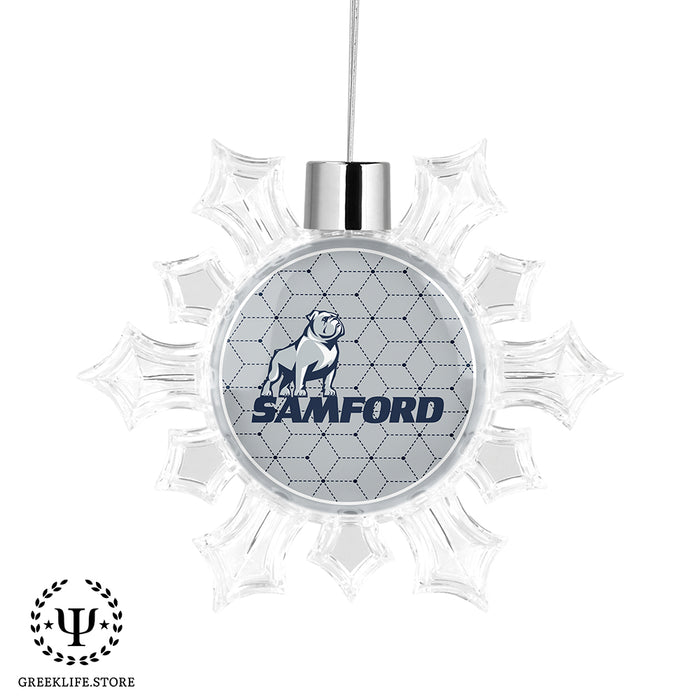 Samford University Christmas Ornament - Snowflake