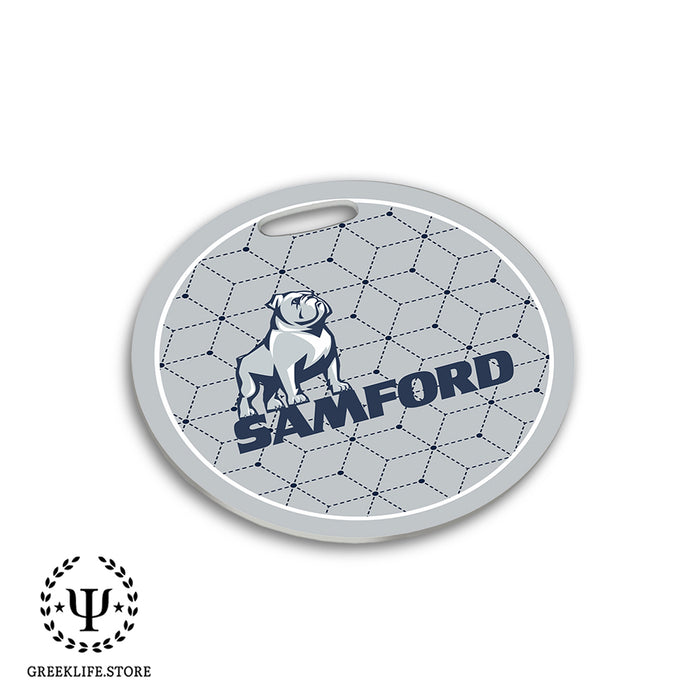 Samford University Luggage Bag Tag (round)