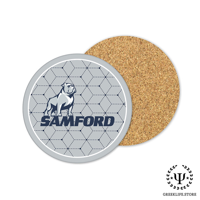 Samford University Beverage coaster round (Set of 4)