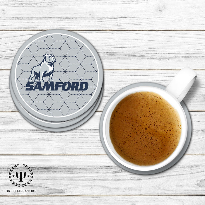 Samford University Beverage coaster round (Set of 4)