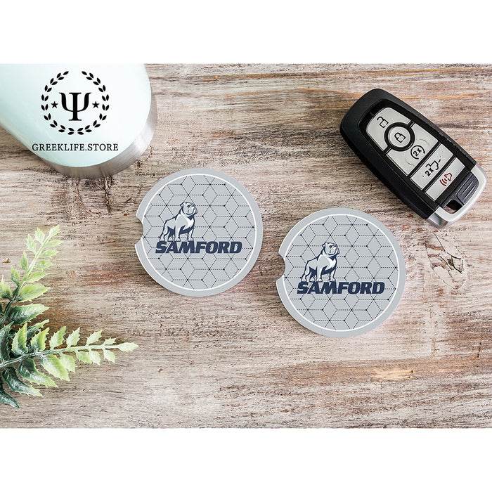 Samford University Car Cup Holder Coaster (Set of 2)