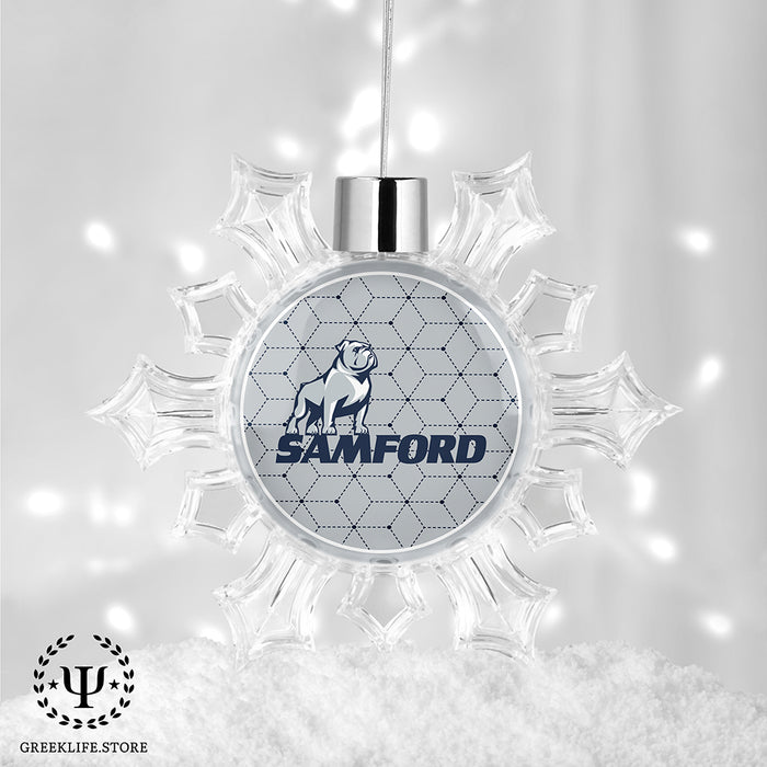 Samford University Christmas Ornament - Snowflake