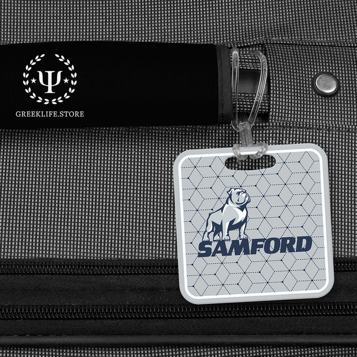 Samford University Luggage Bag Tag (square)