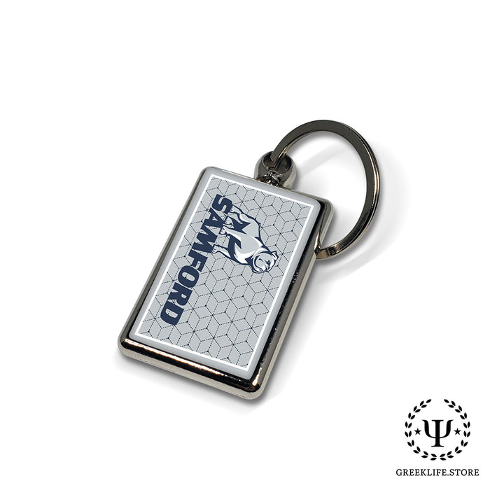 Samford University Keychain Rectangular