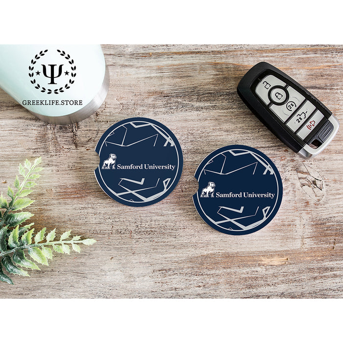 Samford University Car Cup Holder Coaster (Set of 2)