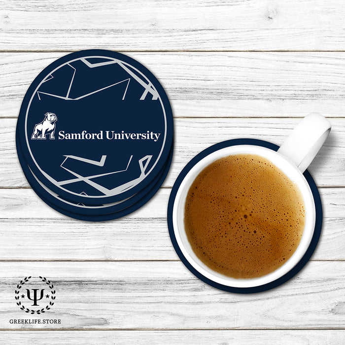 Samford University Beverage coaster round (Set of 4)