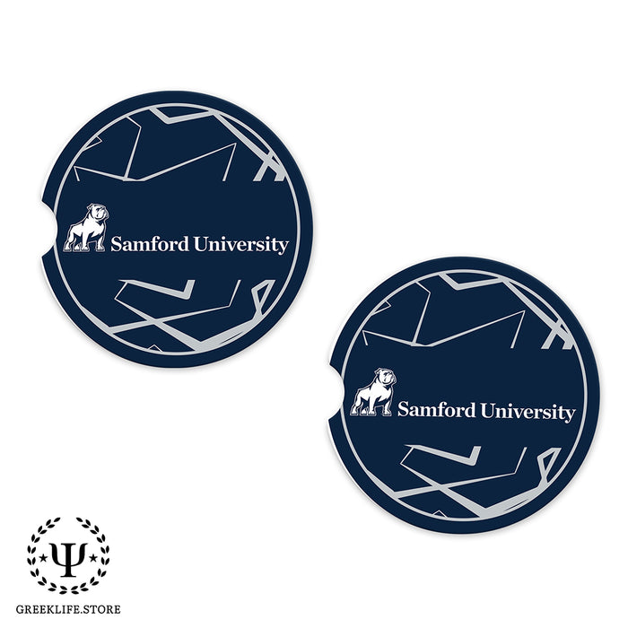 Samford University Car Cup Holder Coaster (Set of 2)