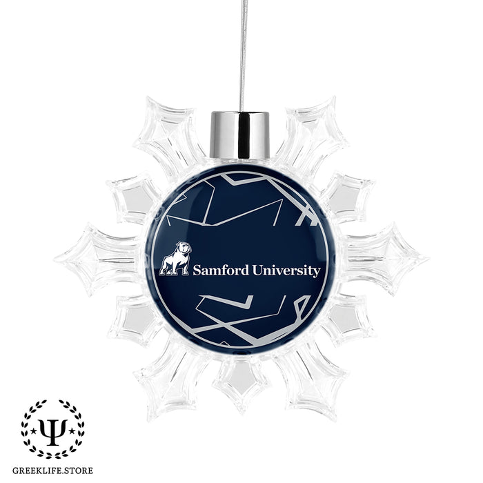 Samford University Christmas Ornament - Snowflake