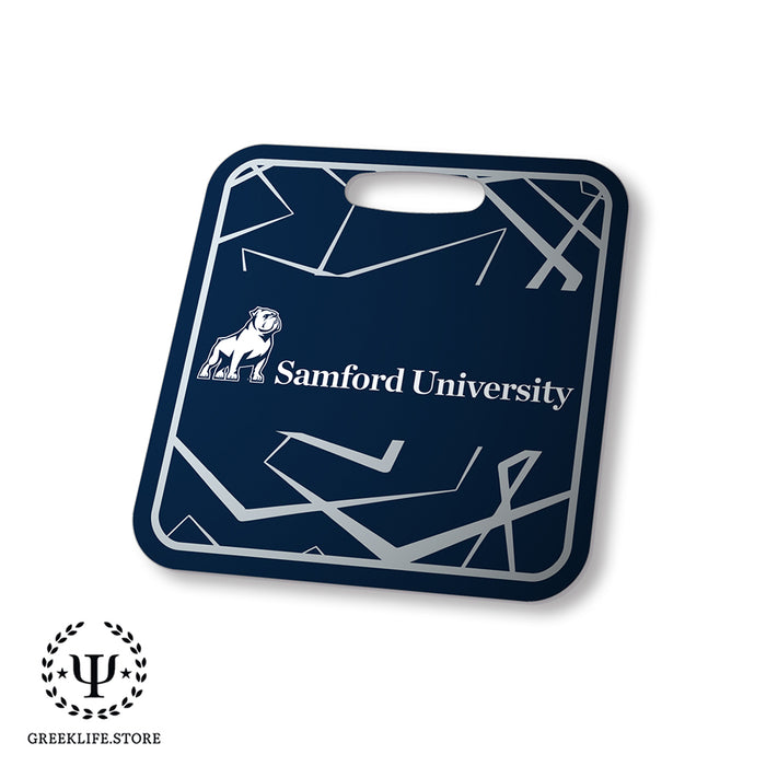 Samford University Luggage Bag Tag (square)