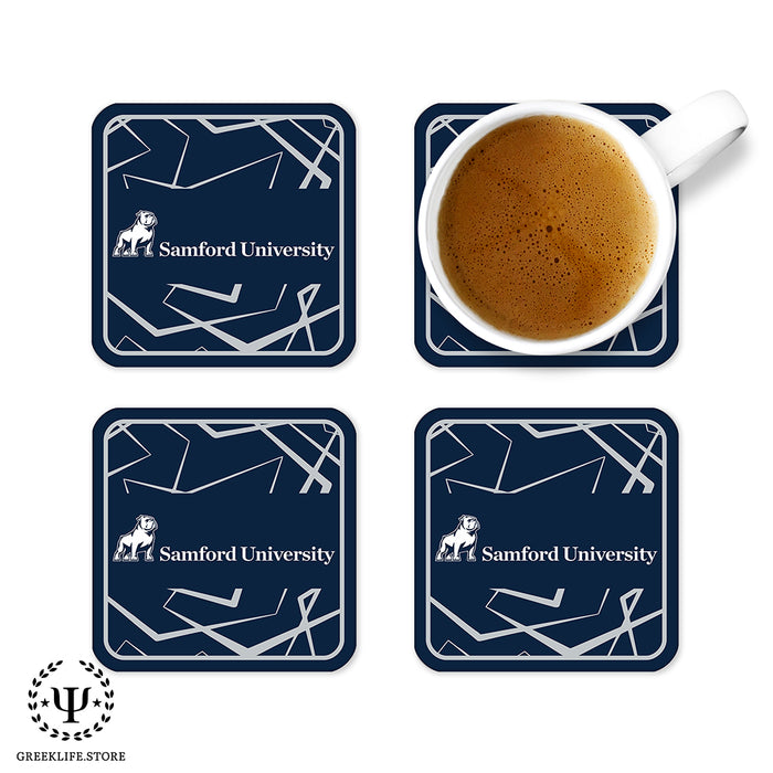 Samford University Beverage Coasters Square (Set of 4)