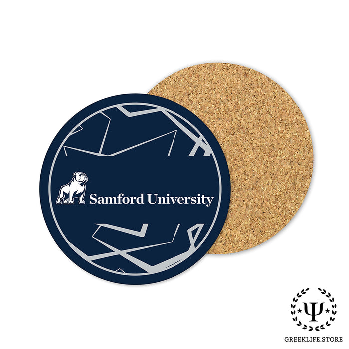 Samford University Beverage coaster round (Set of 4)