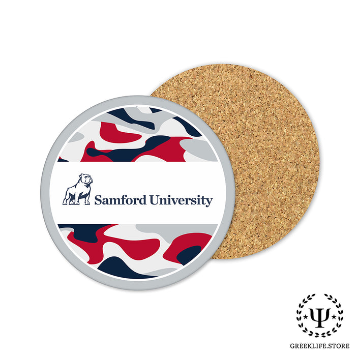 Samford University Beverage coaster round (Set of 4)