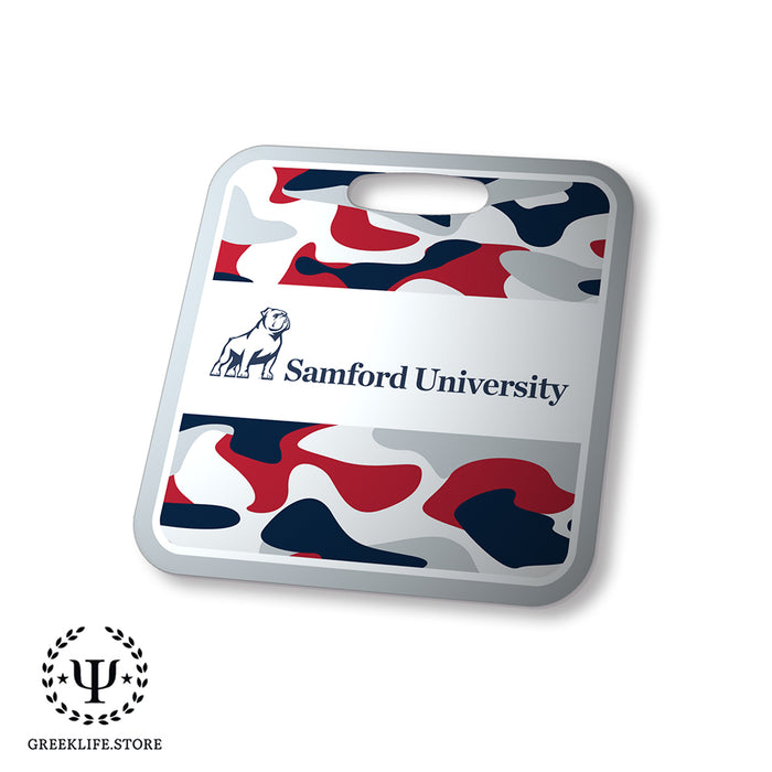 Samford University Luggage Bag Tag (square)