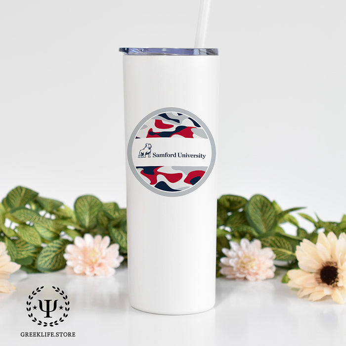 Samford University Stainless Steel Skinny Tumbler 20 OZ