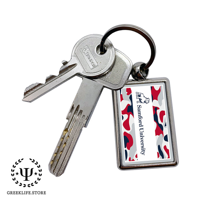 Samford University Keychain Rectangular