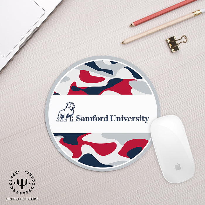 Samford University Mouse Pad Round