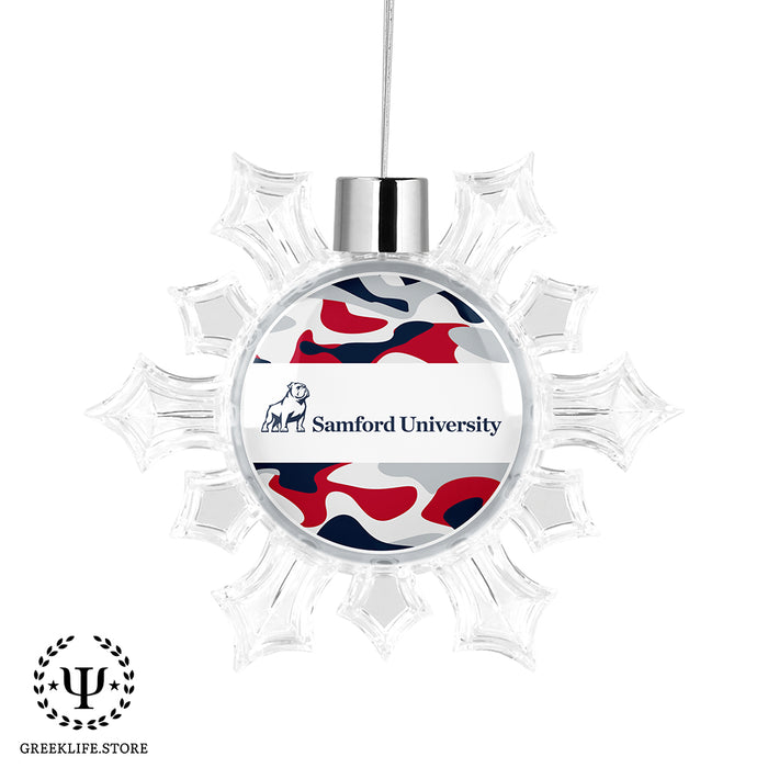 Samford University Christmas Ornament - Snowflake