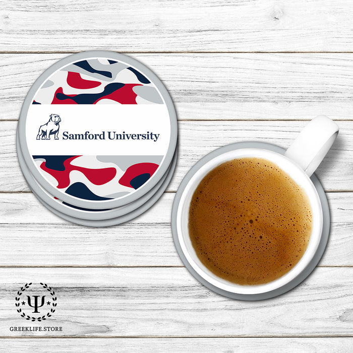 Samford University Beverage coaster round (Set of 4)